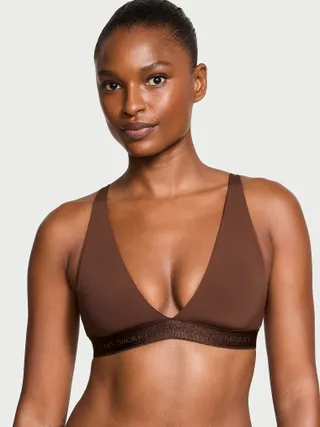 Victoria's Secret, The T-shirt Wireless Lace Plunge Bralette