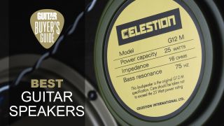 Celestion G12M Greenback speak inside a guitar combo 