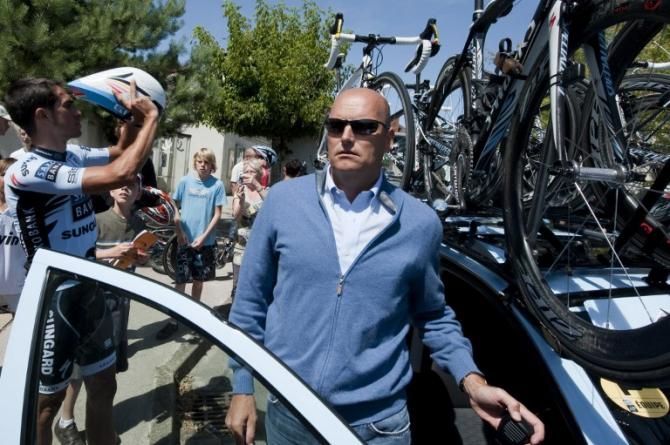 Bjarne Riis at the 2011 Tour de France