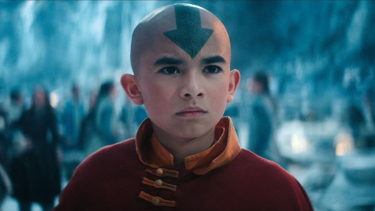 Aang (Gordon Cormier) in Avatar: The Last Airbender