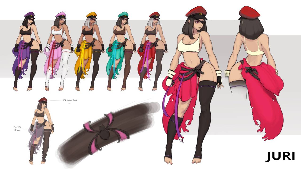 Juri Street Fighter 5 costume design contest