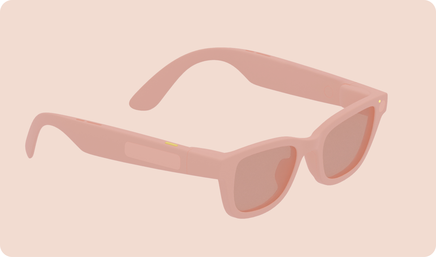 Sample UI images for Android XR AI Glasses