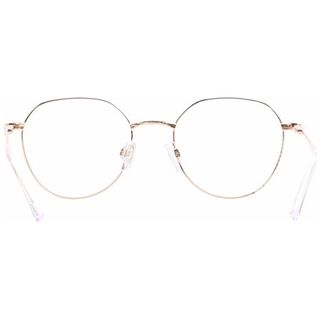 Walmart Women's Rx'able Eyeglasses, Mv026 Marissa, Gold, 50-19-144