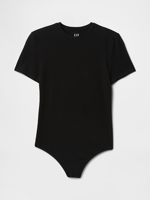 Closeknit Jersey T-Shirt Thong Bodysuit