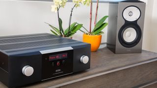 The Mark Levinson No.5805 and Revel M126Be speakers 
