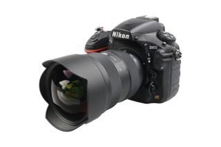 The Tokina Opera 16-28mm f/2.8 FF mounted on a Nikon D810