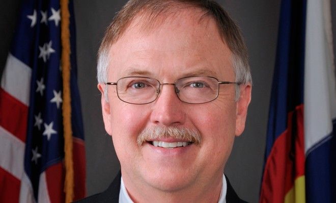 An undated, official photo of Tom Clements, executive director of the Colorado Department of Corrections.