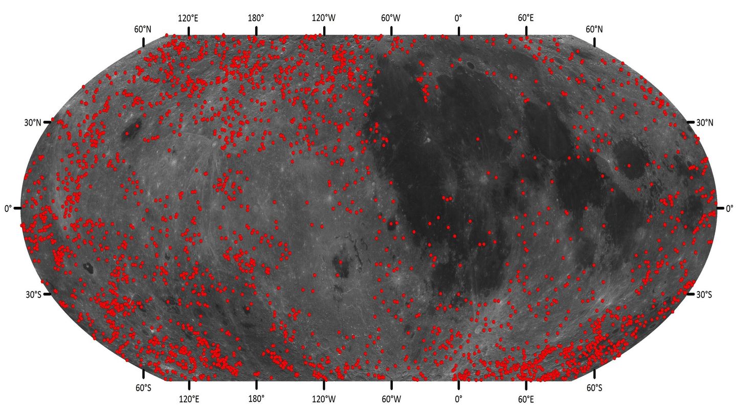 La Luna tiene muchos más cráteres de los que pensábamos.