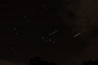 2012 Perseid Meteor Shower photo by Douglas Keck.