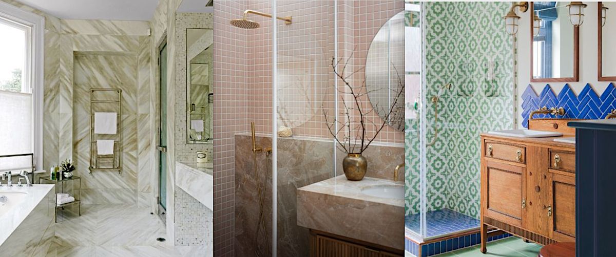 Small Bathroom Tile Ideas 20 Ways With, What Size Tile For Small Shower