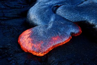Hawaii volcano lava