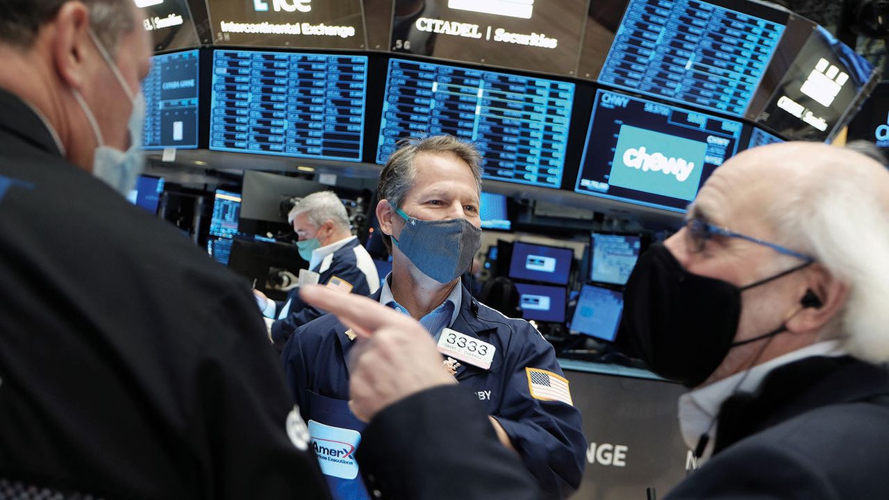 Trader on the New York Stock Exchange