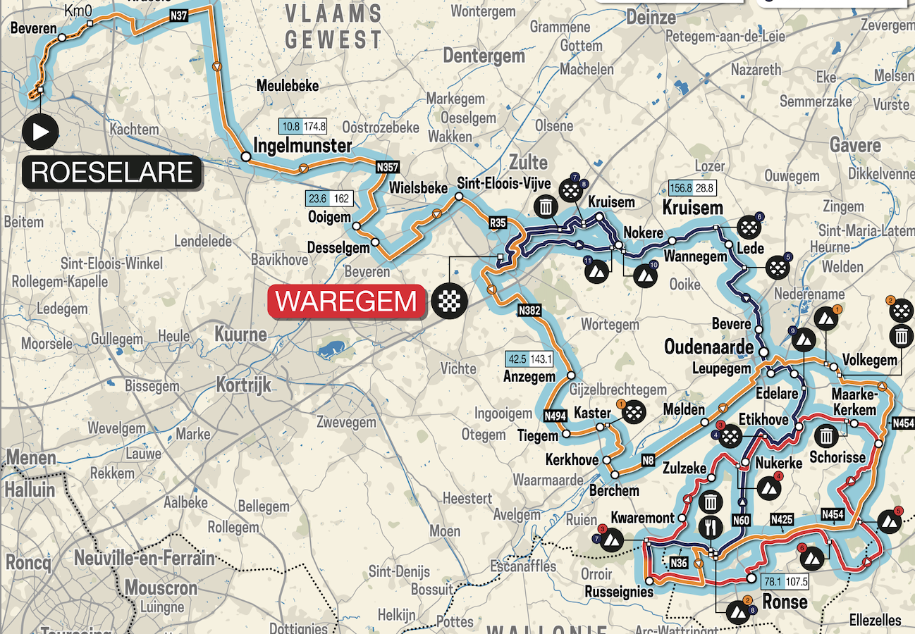 Dwars door Vlaanderen 2023