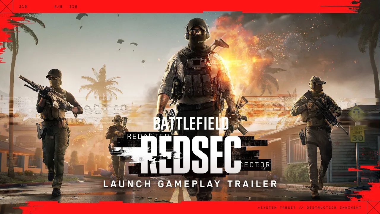 Battlefield RedSec launch gameplay trailer reveal image