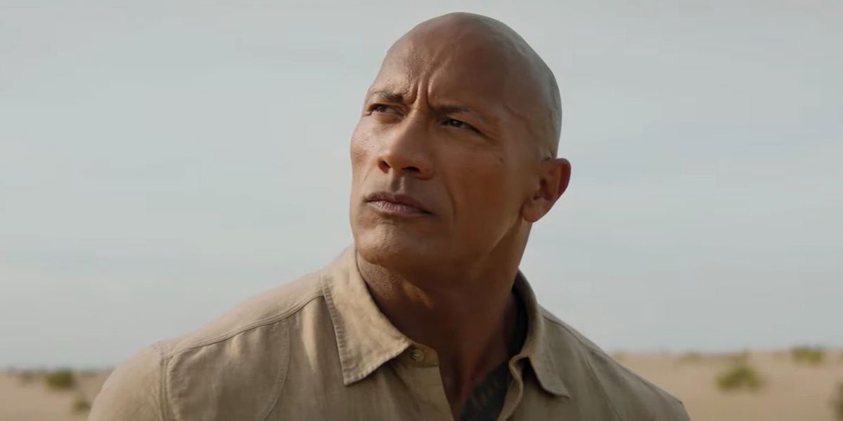 Jumanji: The Next Level Dwayne Johnson The Rock smolder 2019