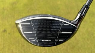 Photo of the TaylorMade Qi35 Max Driver face