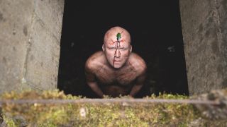 Rory Kinnear naked in a pit in Men