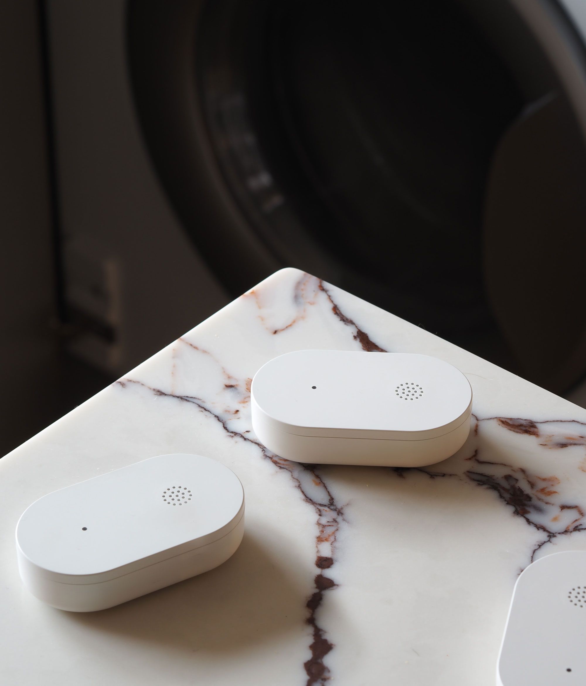 IKEA Came Out With This Smart Water Leak Sensor, so I Bought Some to Test — They're Discreet, Budget-Friendly, and So Good for Peace of Mind