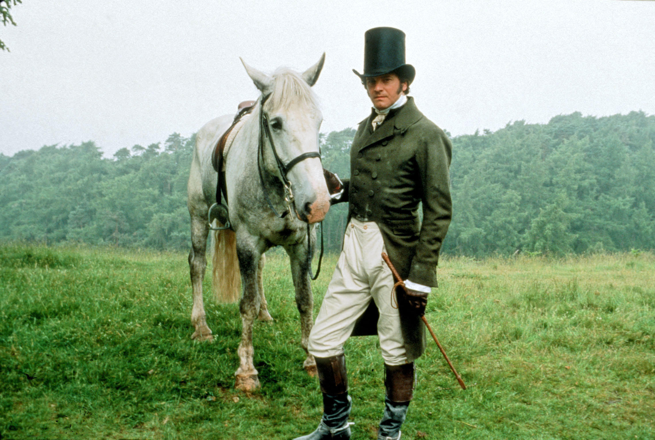 Colin Firth as Mr Darcy in Pride &amp; Prejudice