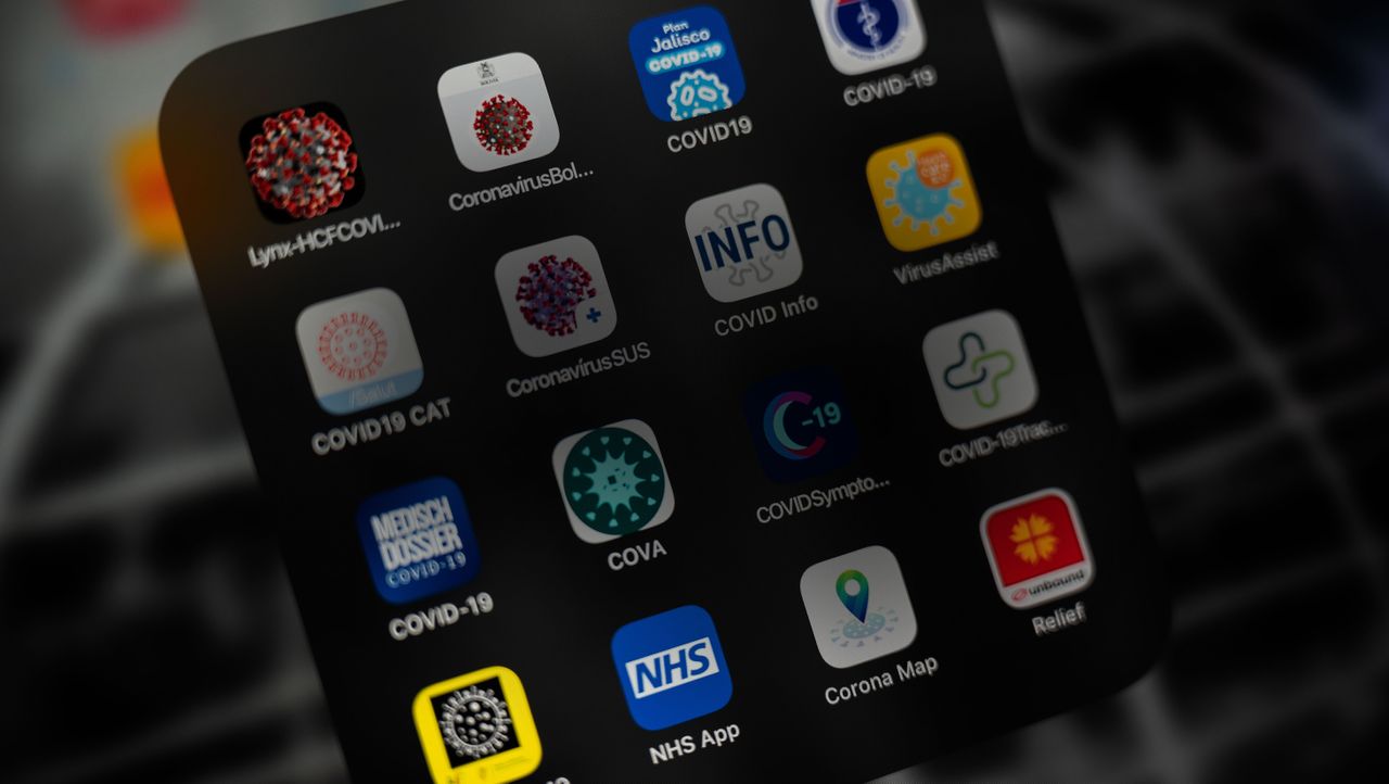 Coronavirus tracking apps