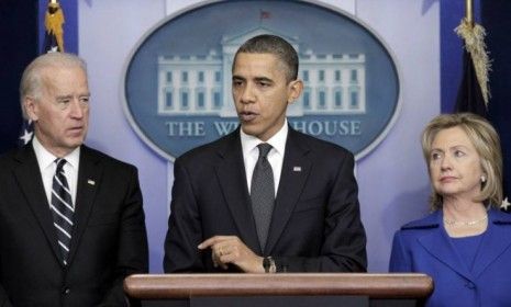 A White House press briefing in 2010: President Obama wouldn&amp;#039;t risk switching vice presidents to potentially improve his chances of re-election because the move could alienate voters, who typ