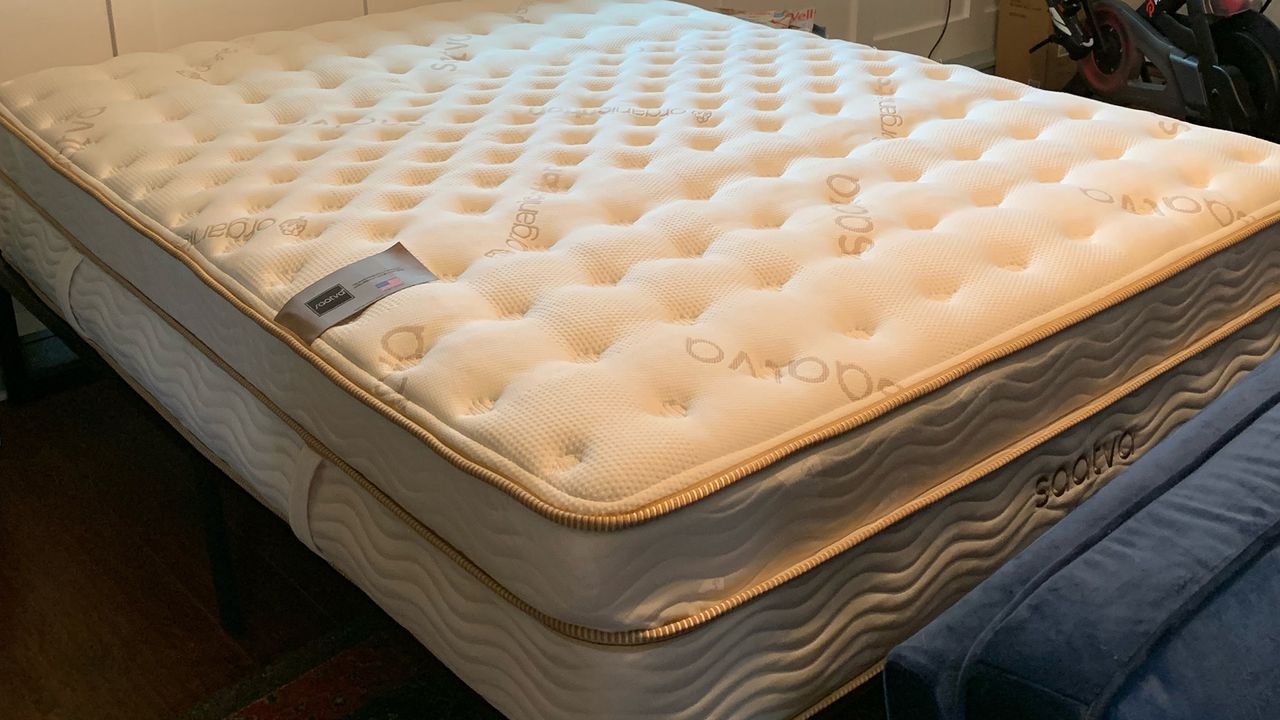 Saatva Classic mattress in a room