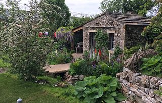 The Welcome to Yorkshire garden at the 2018 RHS Chelsea Flower Show at the Royal Hospital Chelsea, London. (Pic: Toby Keel)