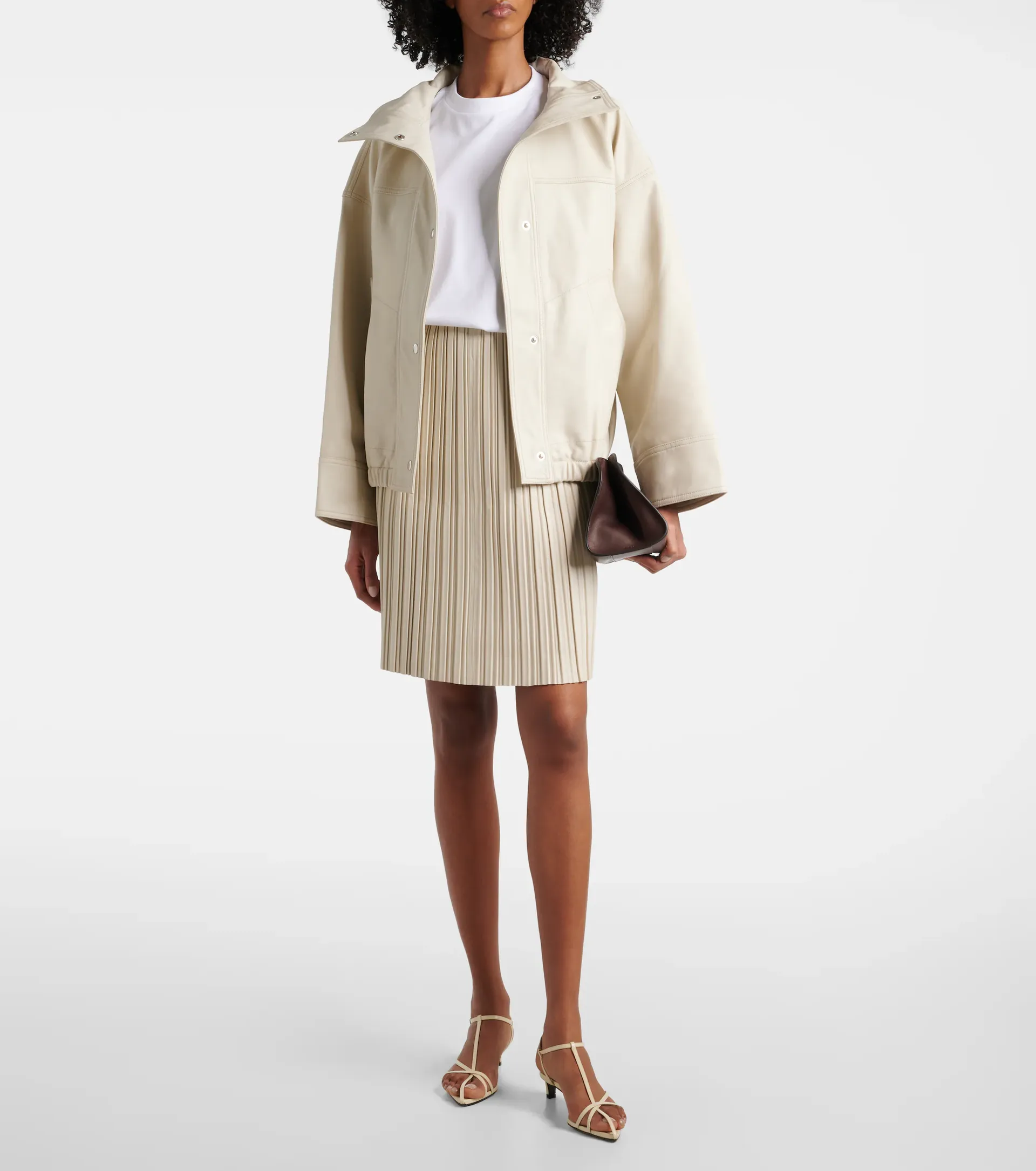 R&oacute;he, Leather Bomber Jacket