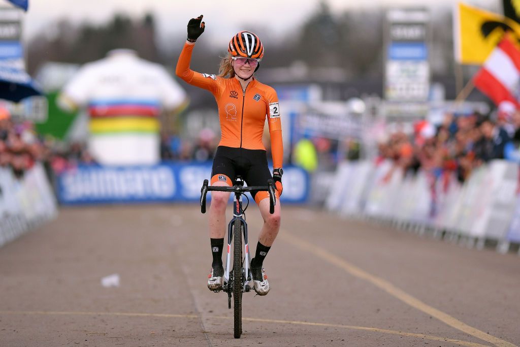 Pieterse celebrates the Dutch 1-2