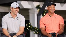 Rory McIlroy and Tiger Woods