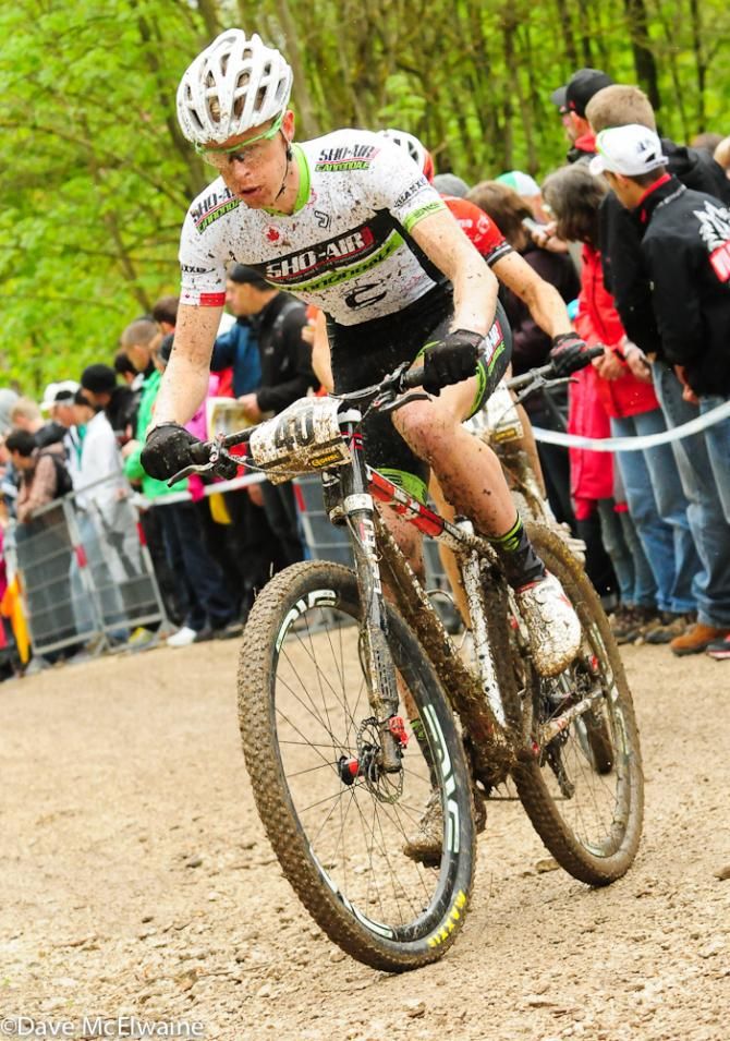 Max Plaxton (Sho-Air Cannondale) looked stronger as the contest progressed
