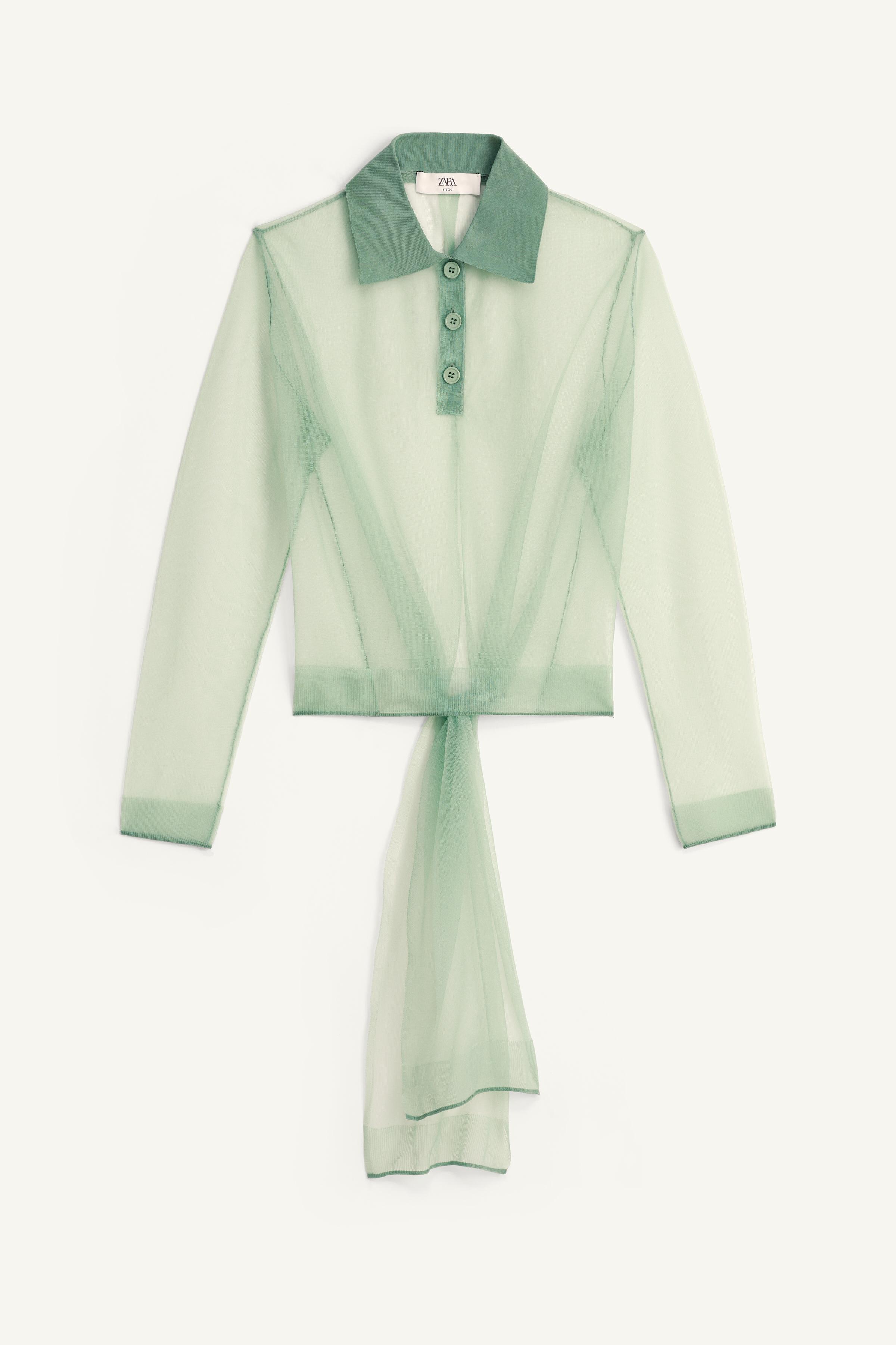 Limited Edition Semi-Sheer Knit Polo