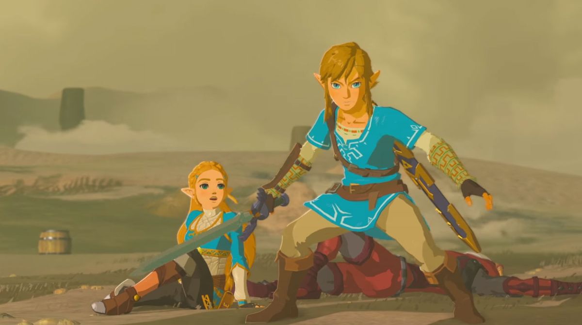 Link and Zelda