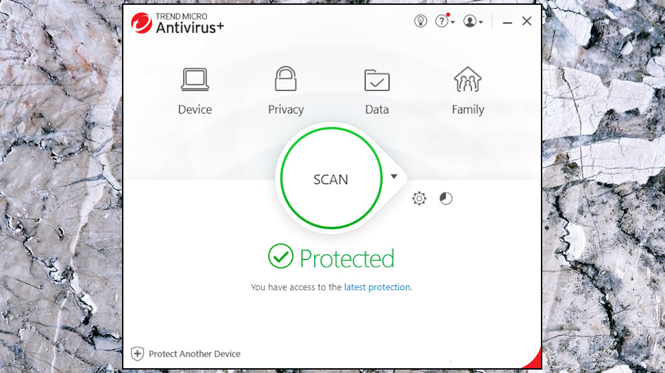 Antivirus Plus Interface