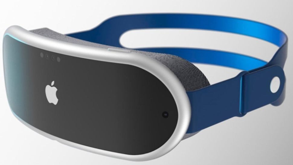 Apple VR headset render