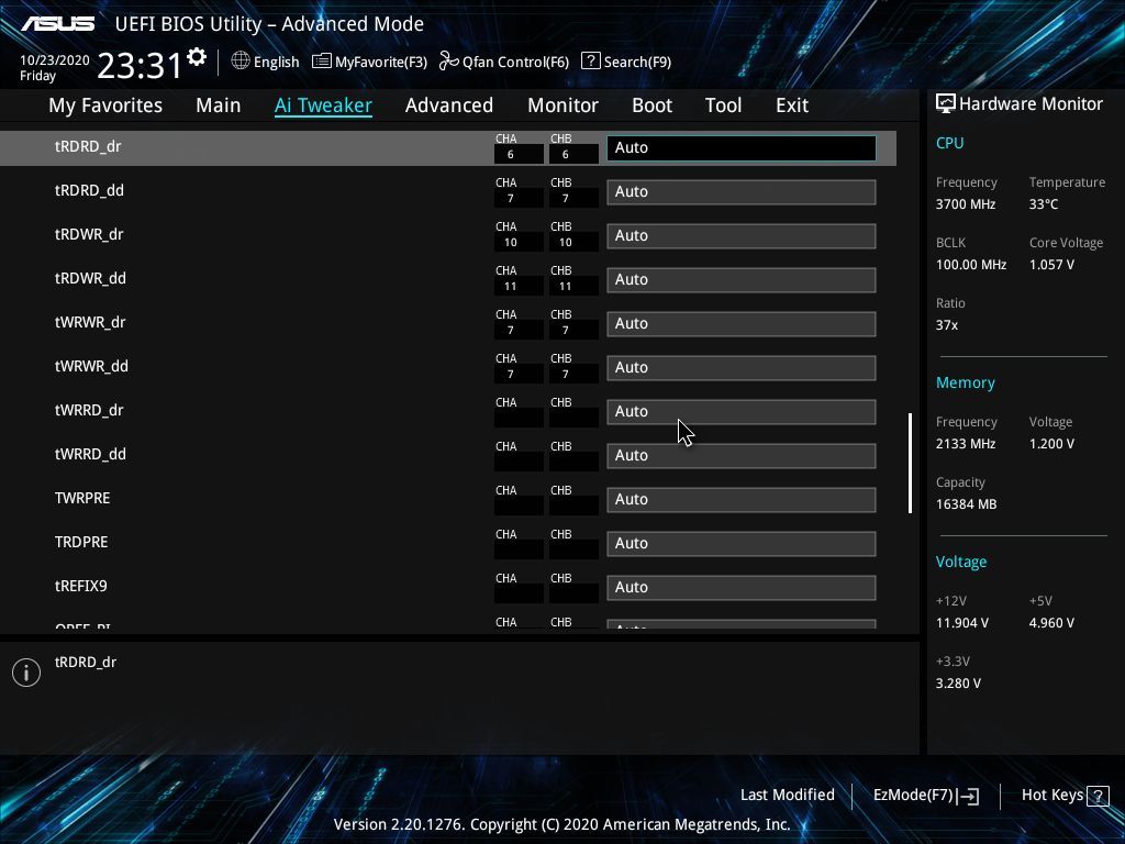 Asus Prime Z490M-Plus BIOS