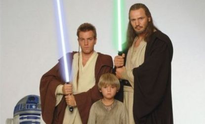 The 3D debut of "Phantom Menace" may showcase the technical talents of director George Lucas, say bloggers, or simply remind fans of how much the prequels "suck."