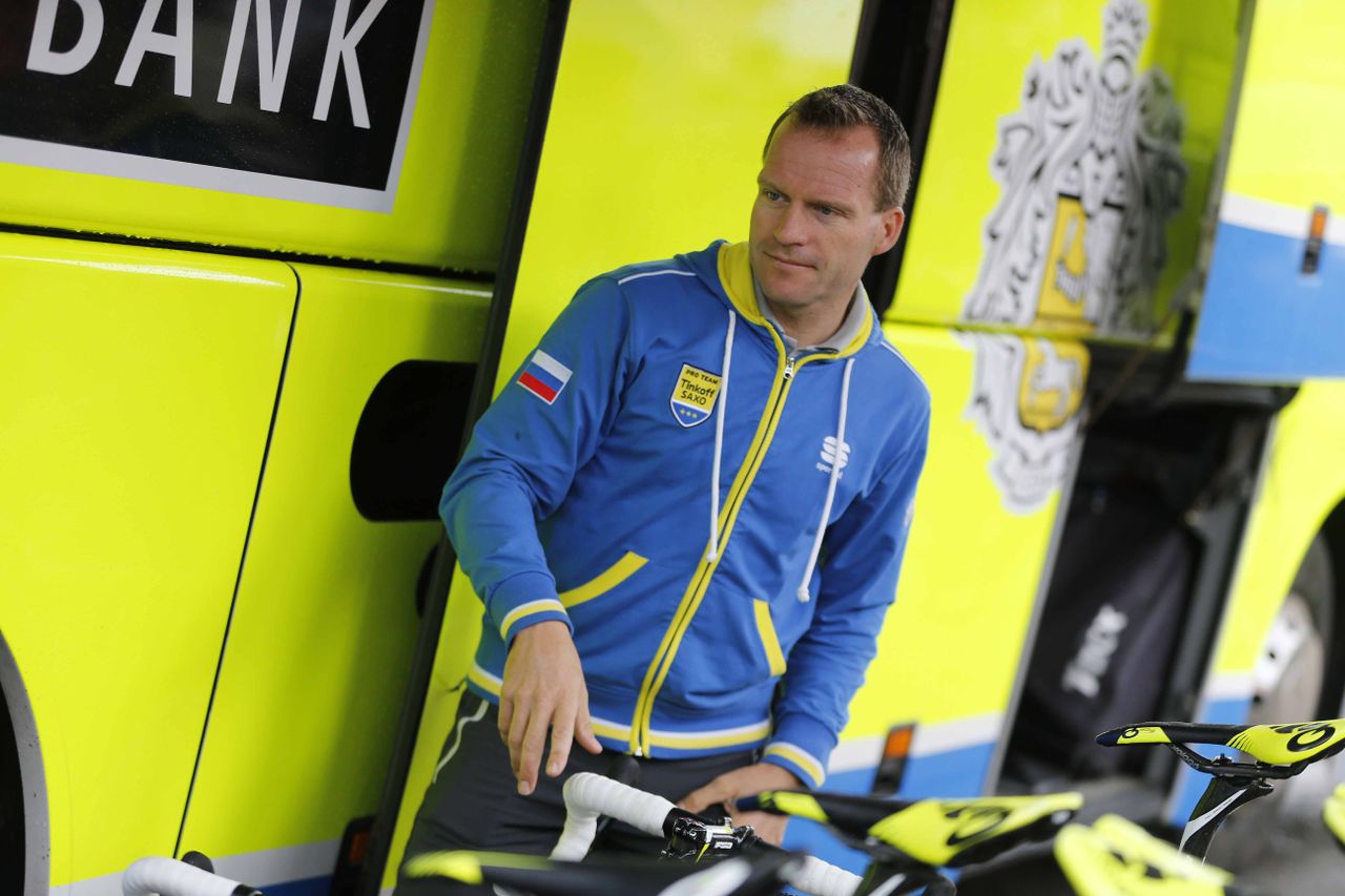 Tinkoff-Saxo directeur sportif Steven de Jongh.