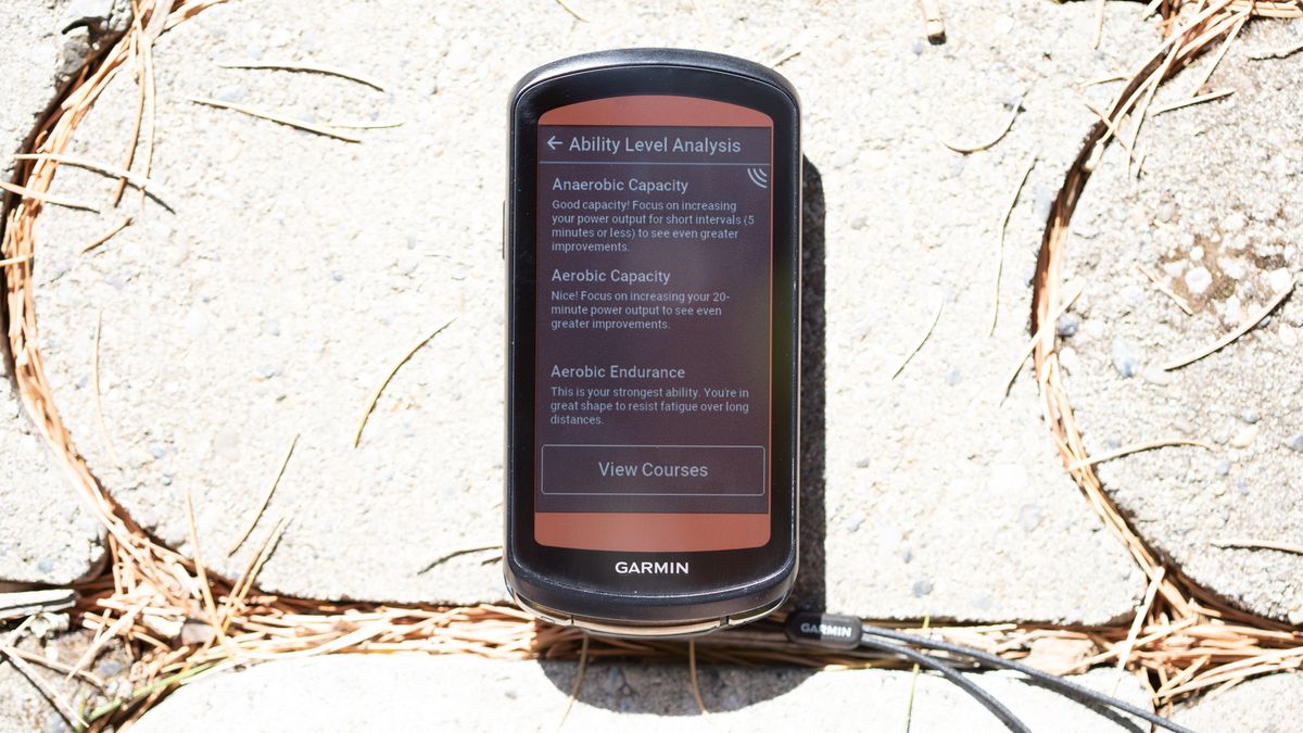 Garmin 1040 Solar ability level analysis