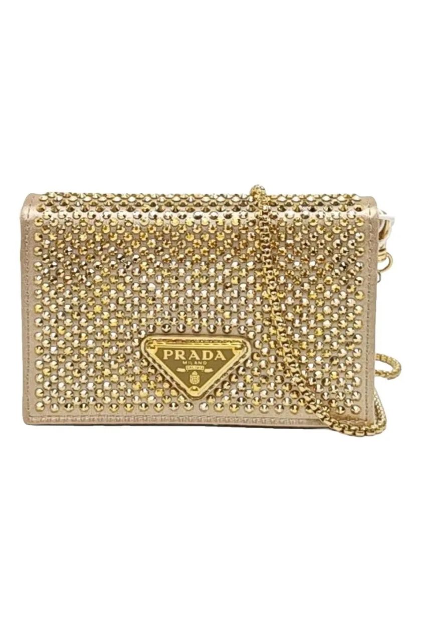 Prada, Silk Crossbody Bag