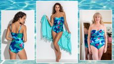 Juliee Player wearing Santa Monica swimsuit from Pour Moi