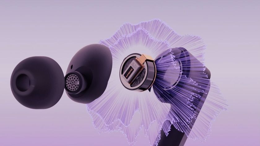 Creative Aurvana Ace 3 TWS wireless earbuds in purple 