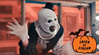 David Howard Thornton as Art the Clown in &quot;Terrifier 2&quot;