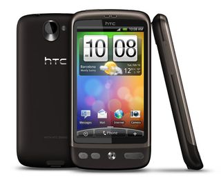 The HTC Desire, the company’s new flagship device, boasts a large (3.7") multitouch screen