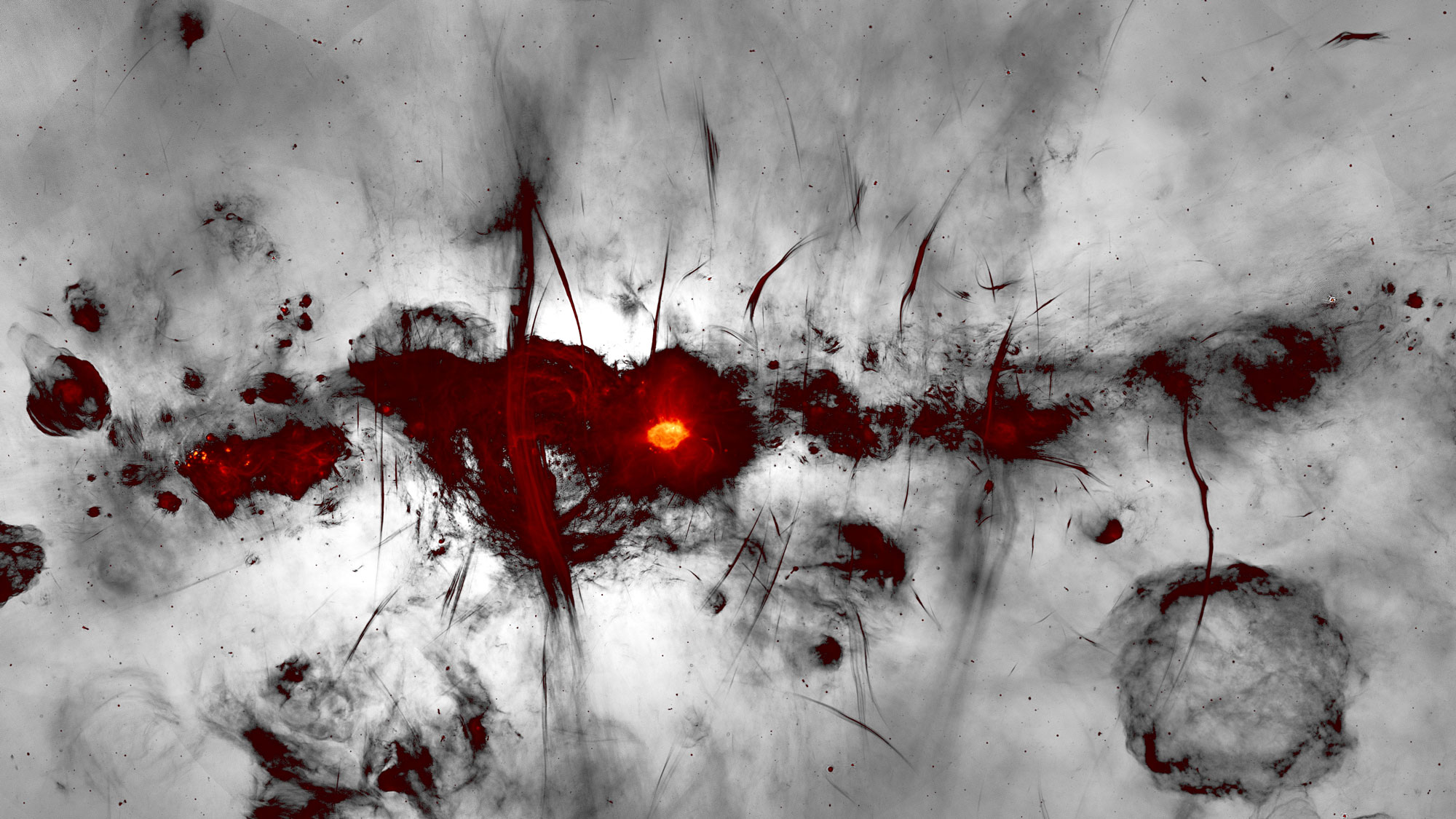 'Unlike any objects we know': Scientists get their best-ever view of 'space tornadoes' howling at the Milky Way's center