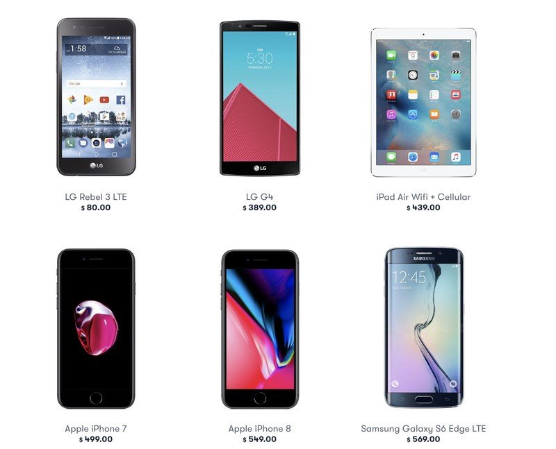 US Mobile phone selection