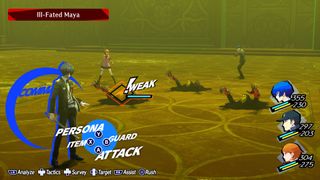A screenshot from Persona 3 Reload