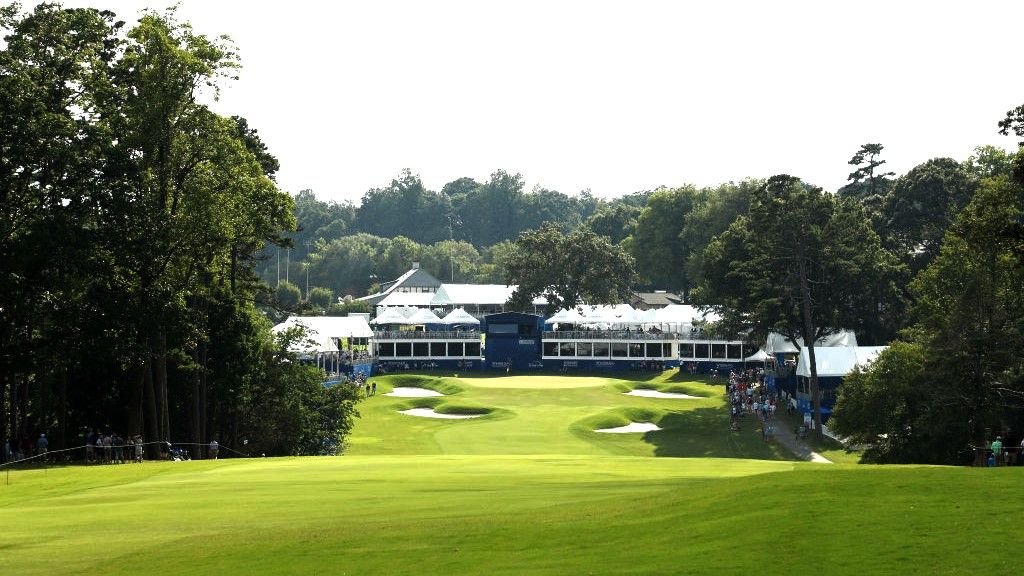 Sedgefield CC 18th hole GettyImages-1165938781 Wyndham Championship Live Stream