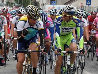 Lance Armstrong and Ivan Basso