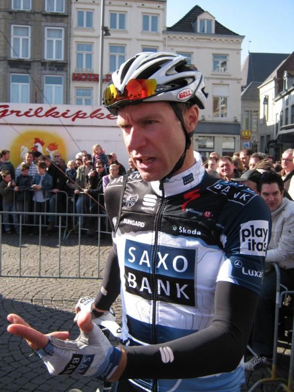 Jens Voigt (Saxo Bank) explains their tactics